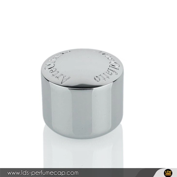 Curved Top Cylindrical Zinc Alloy Cap