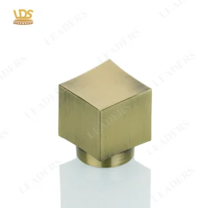 Brushed gold Zamac cap