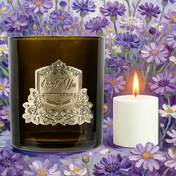 Metallic Candle Nameplate