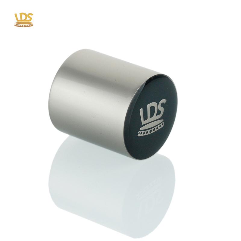 Custom logo zamac alloy perfume lid