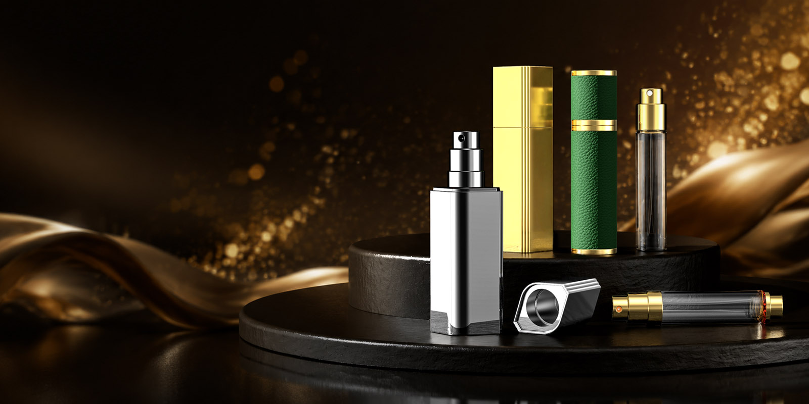 Luxury Zamac Travel Spray