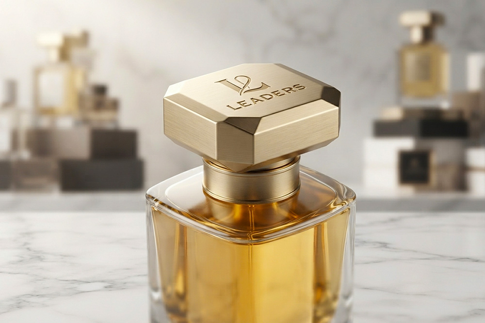 High-end zinc alloy perfume cap