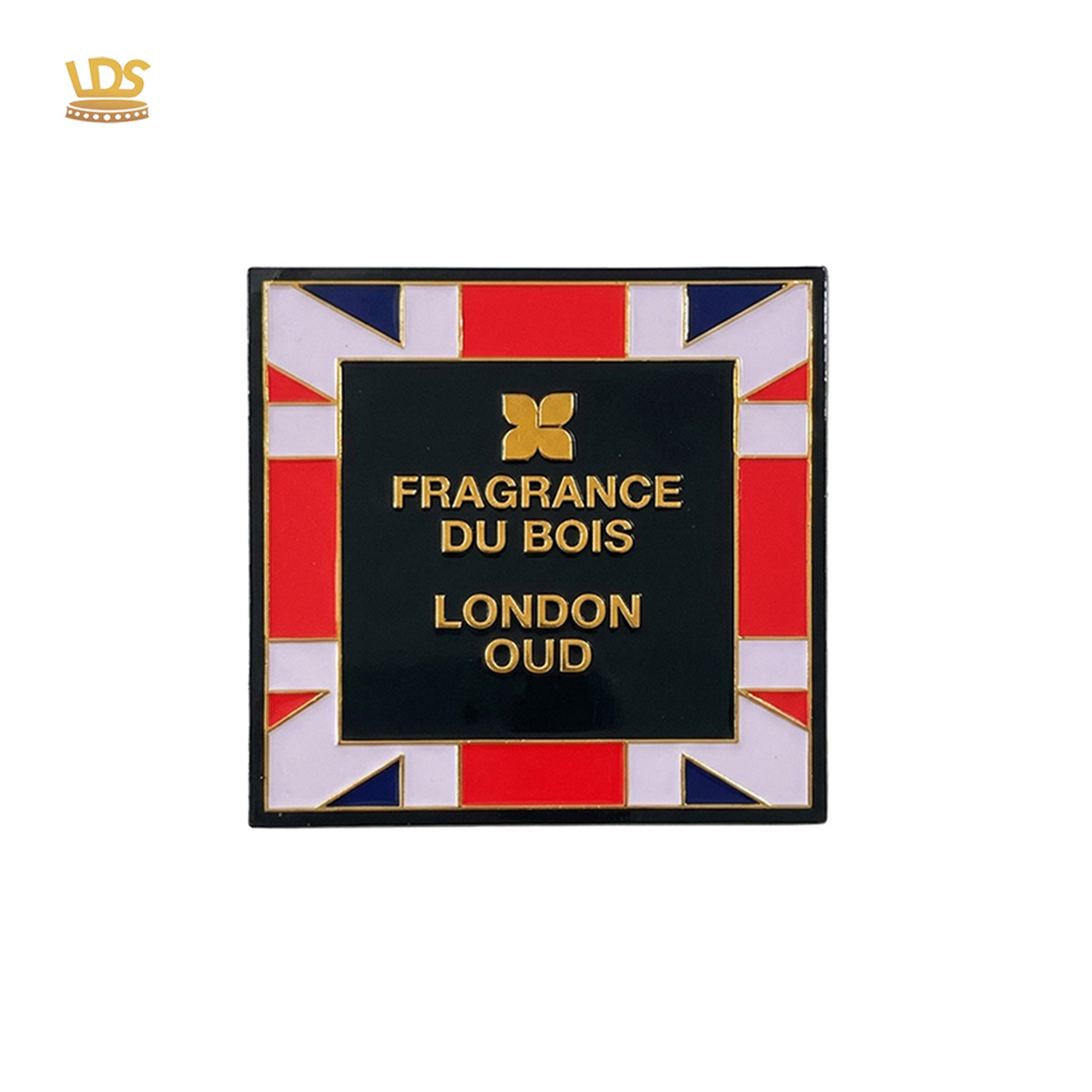 custom-square-metal-perfume-plaque-front-view leaders